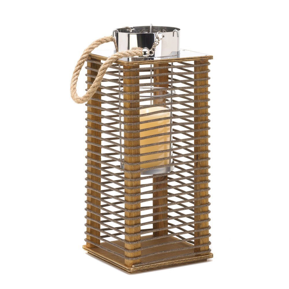 Hudson tall candle lantern