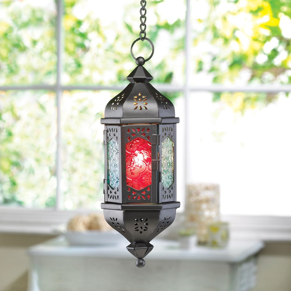 Floret prism hanging candle la
