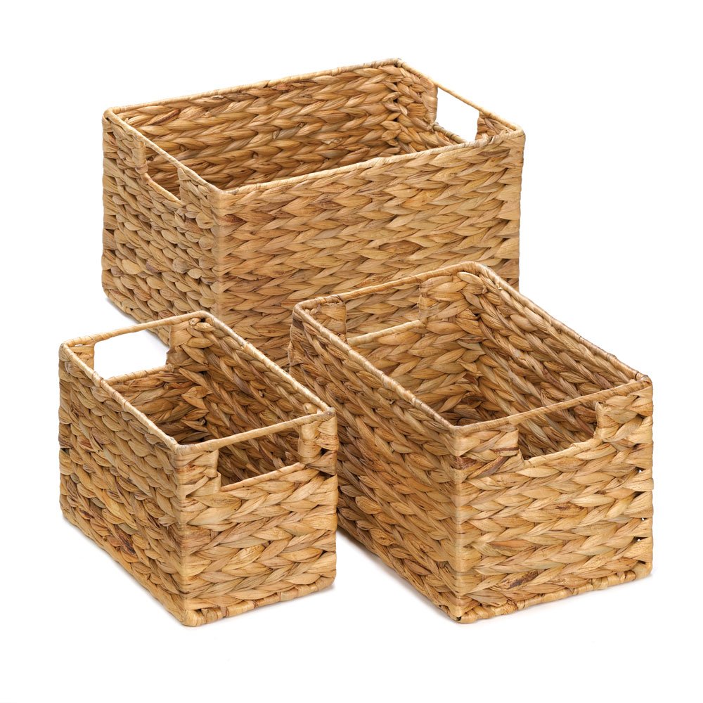 Rectangular nesting baskets