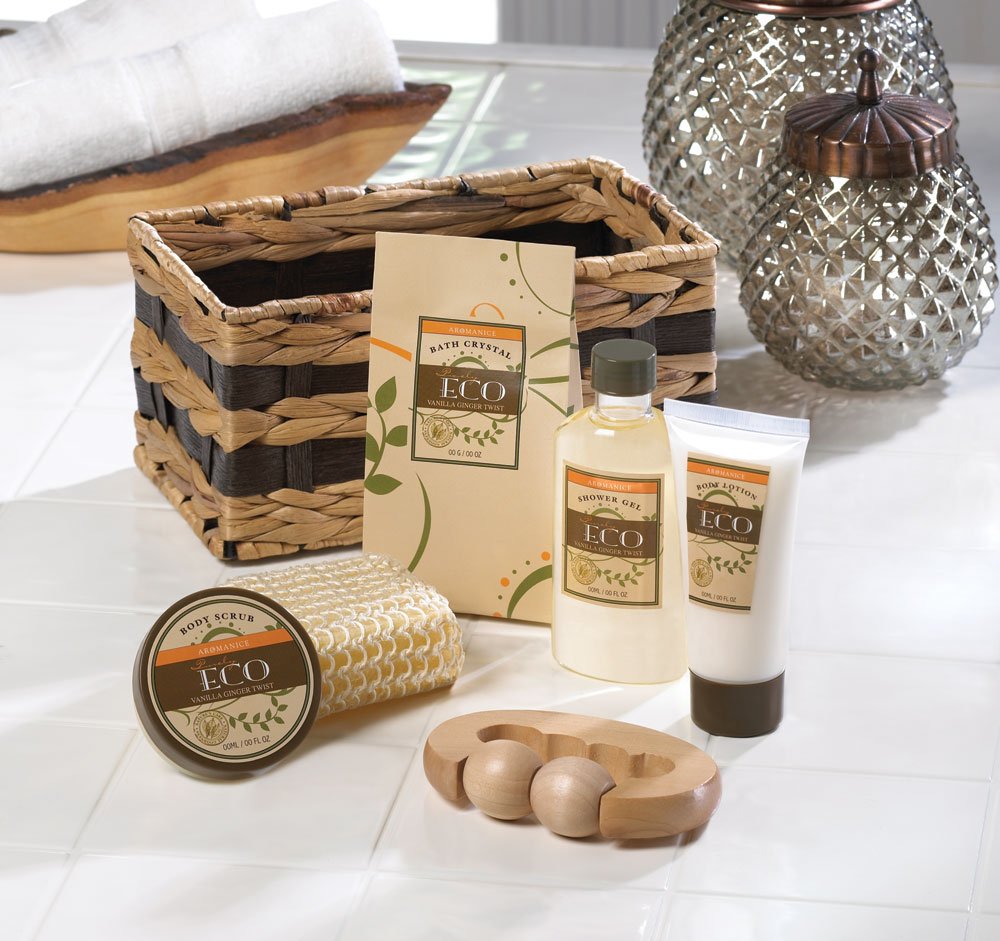 Invigorating spa basket