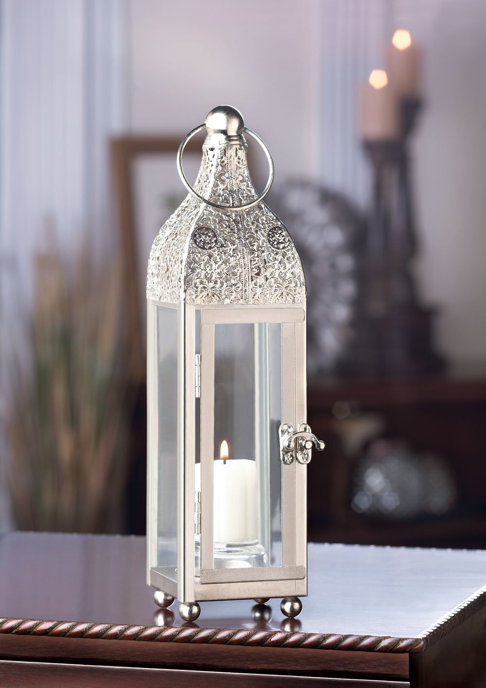 Ornate candle lantern