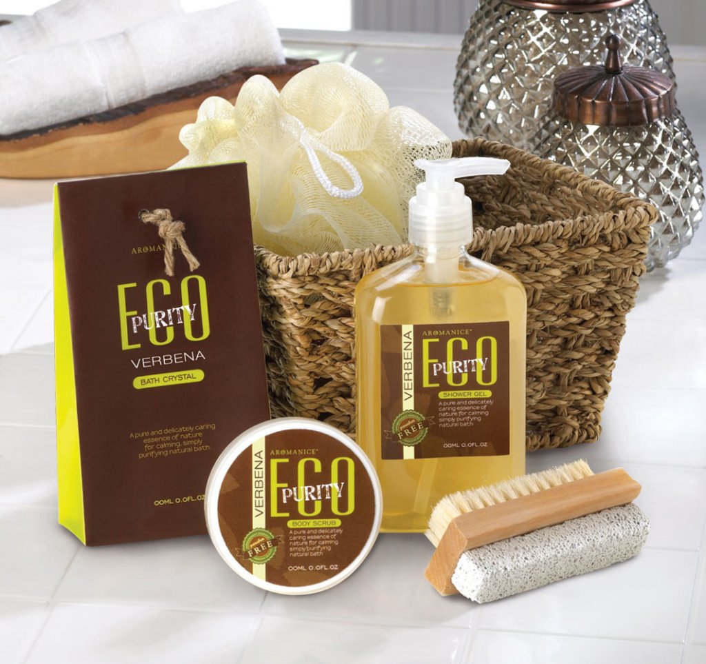 Verbena bath gift set