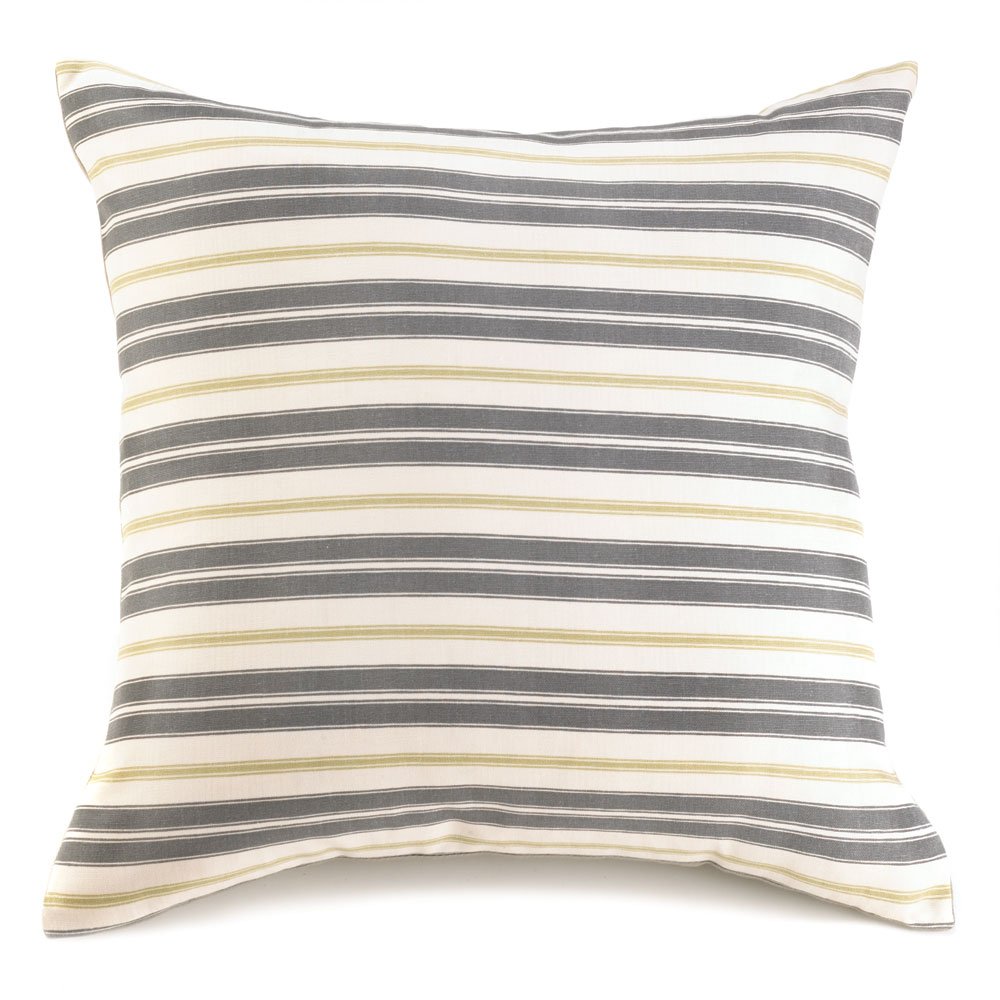 Chic stripes throw pillow