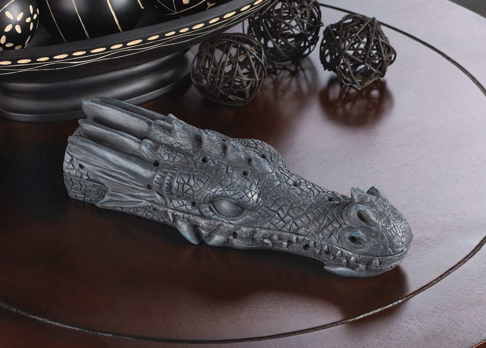 Black dragon incense burner