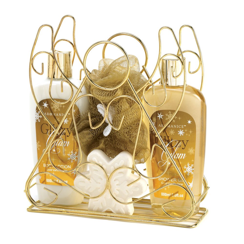Angel bath gift set