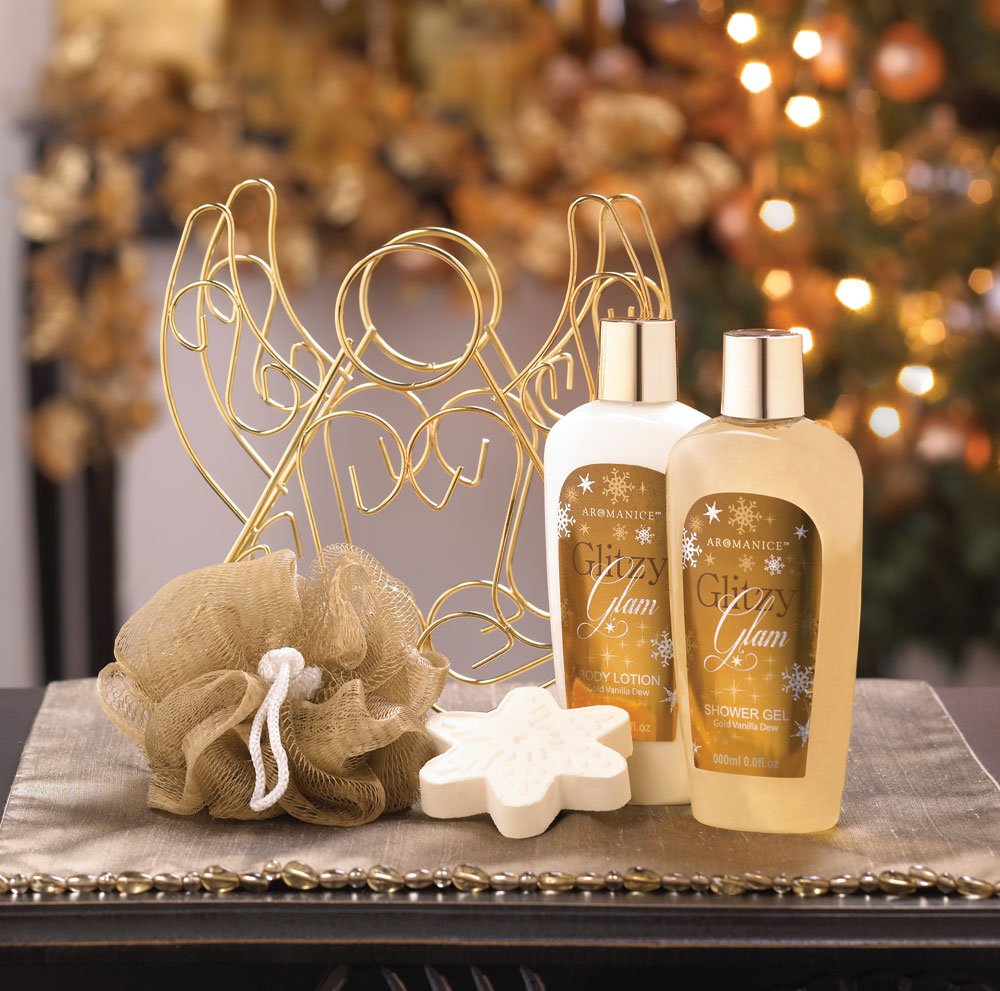 Angel bath gift set