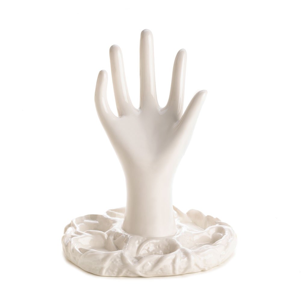 Helping hand jewelry holder