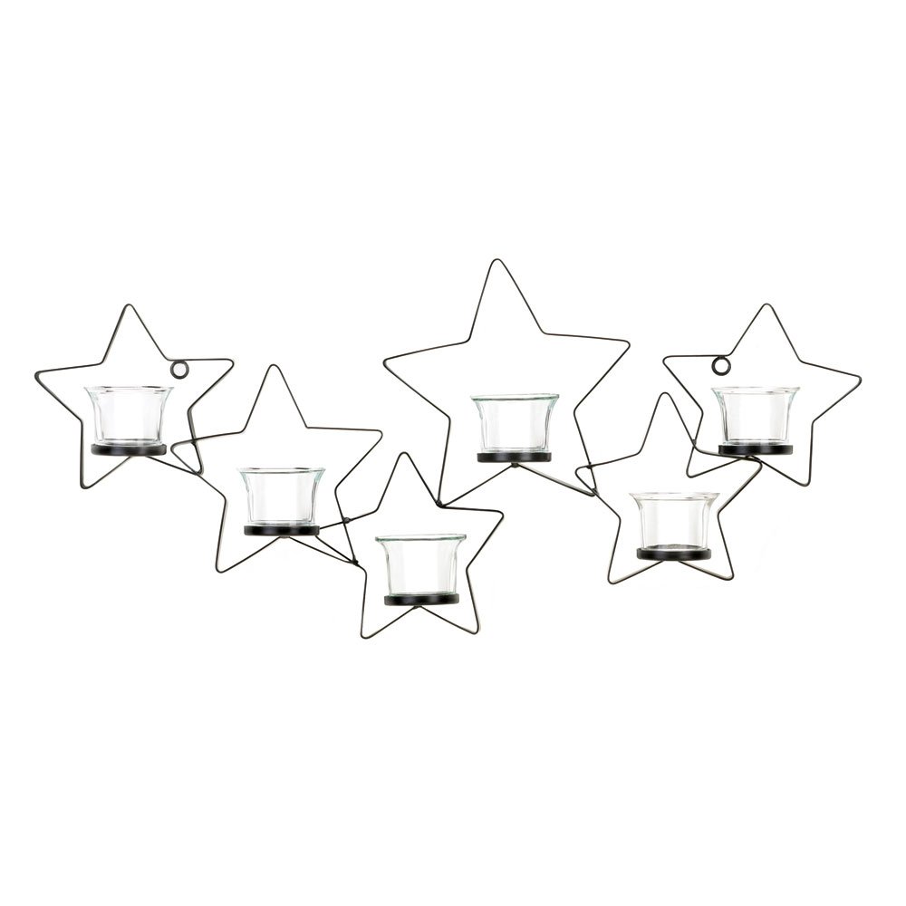 Starlight candle sconce