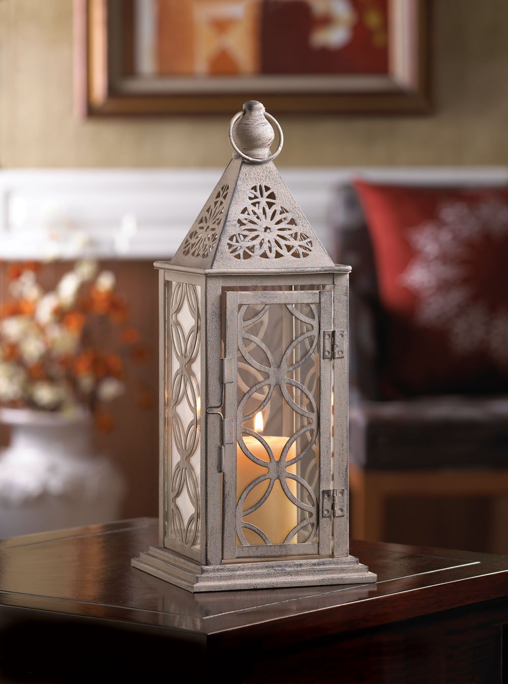 Small eclipse candle lantern