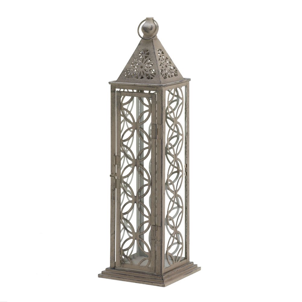 Large eclipse candle lantern
