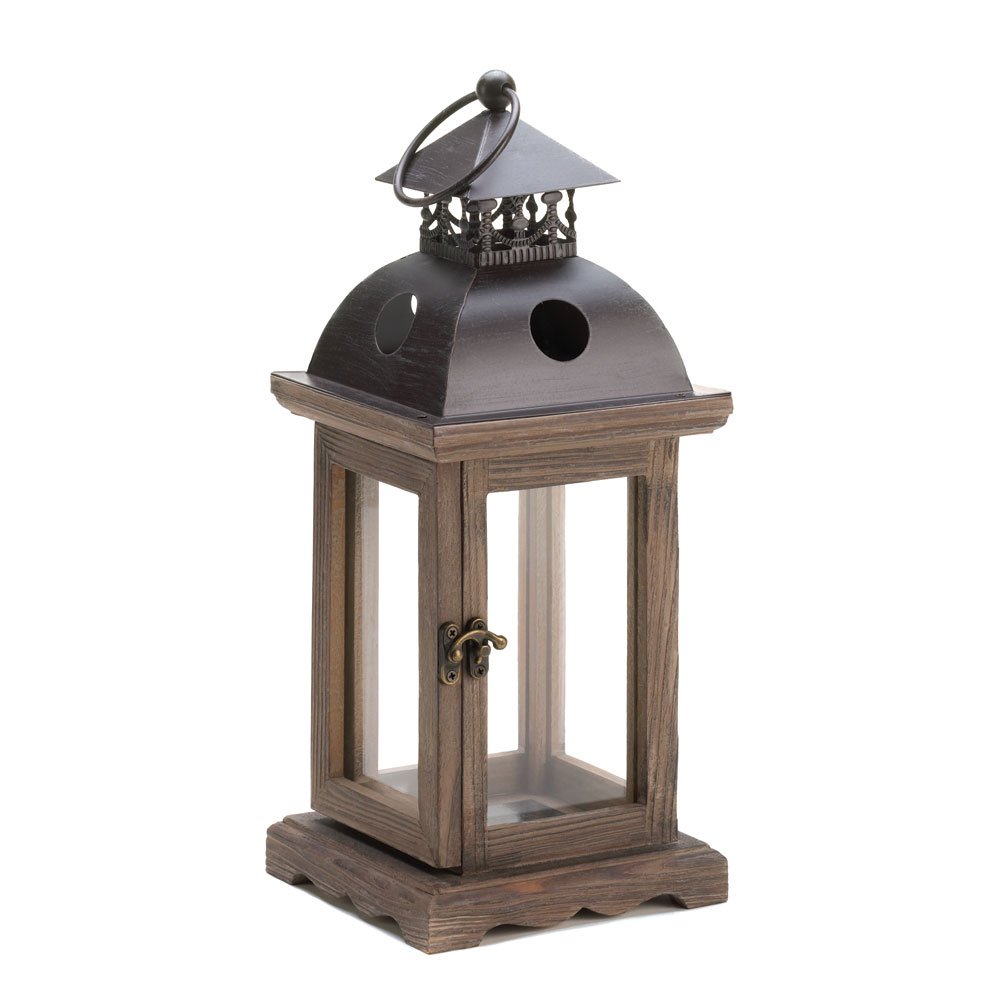 Small monticello candle lantern