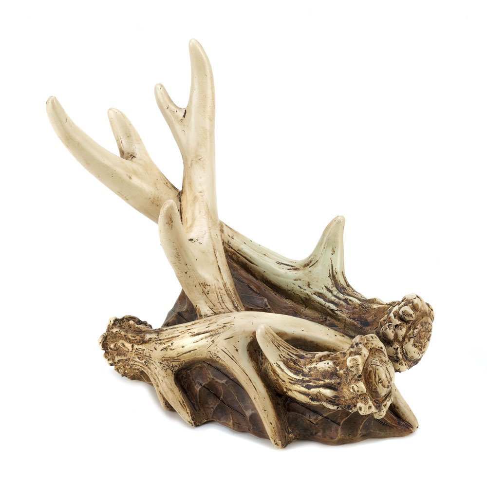 Antler wine bottle holder