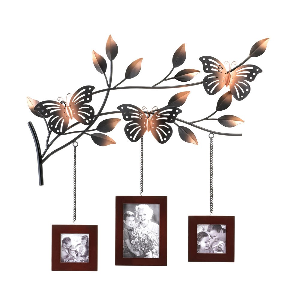 Butterfly frames wall d?cor