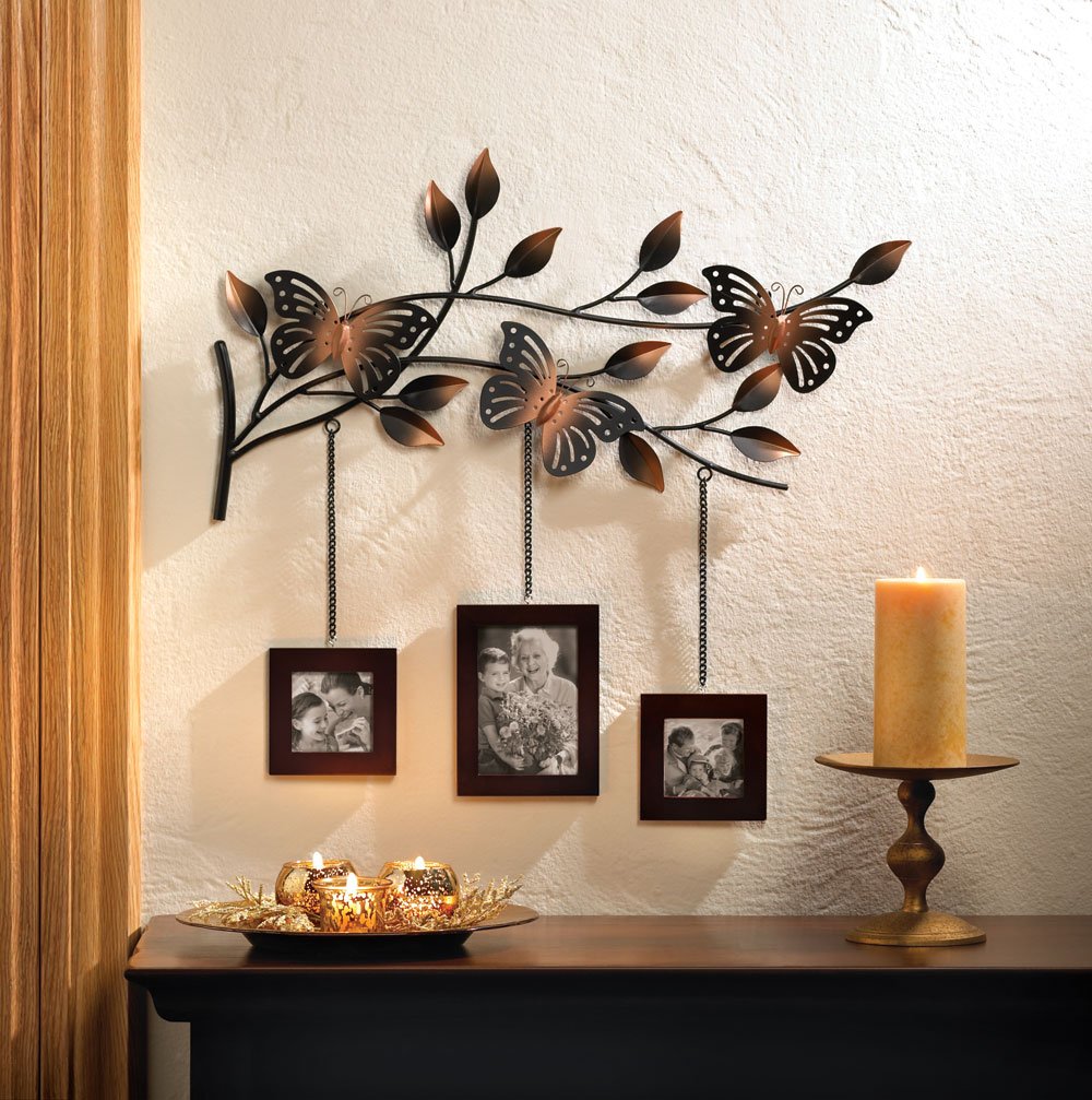 Butterfly frames wall d?cor