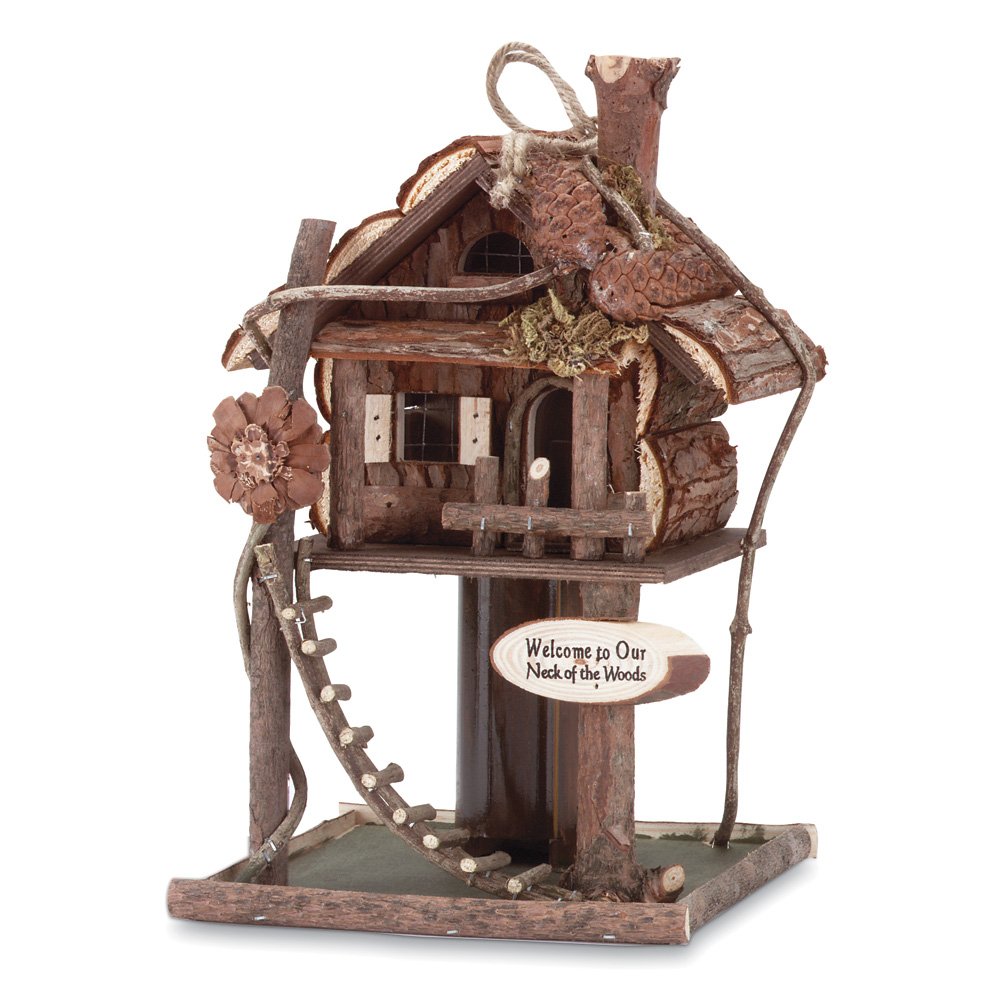 Treehouse birdhouse