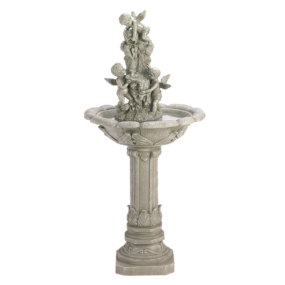 Playful cherubim fountain