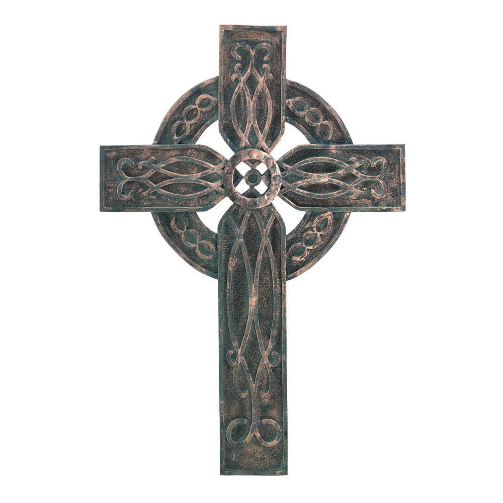 Antiqued celtic cross