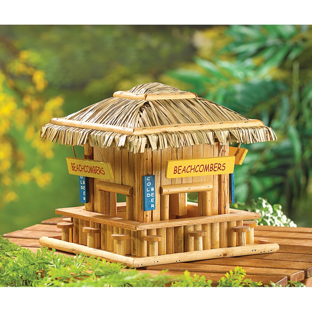 Beach hangout birdhouse