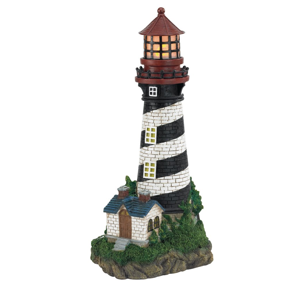 Solar-powered lighthouse