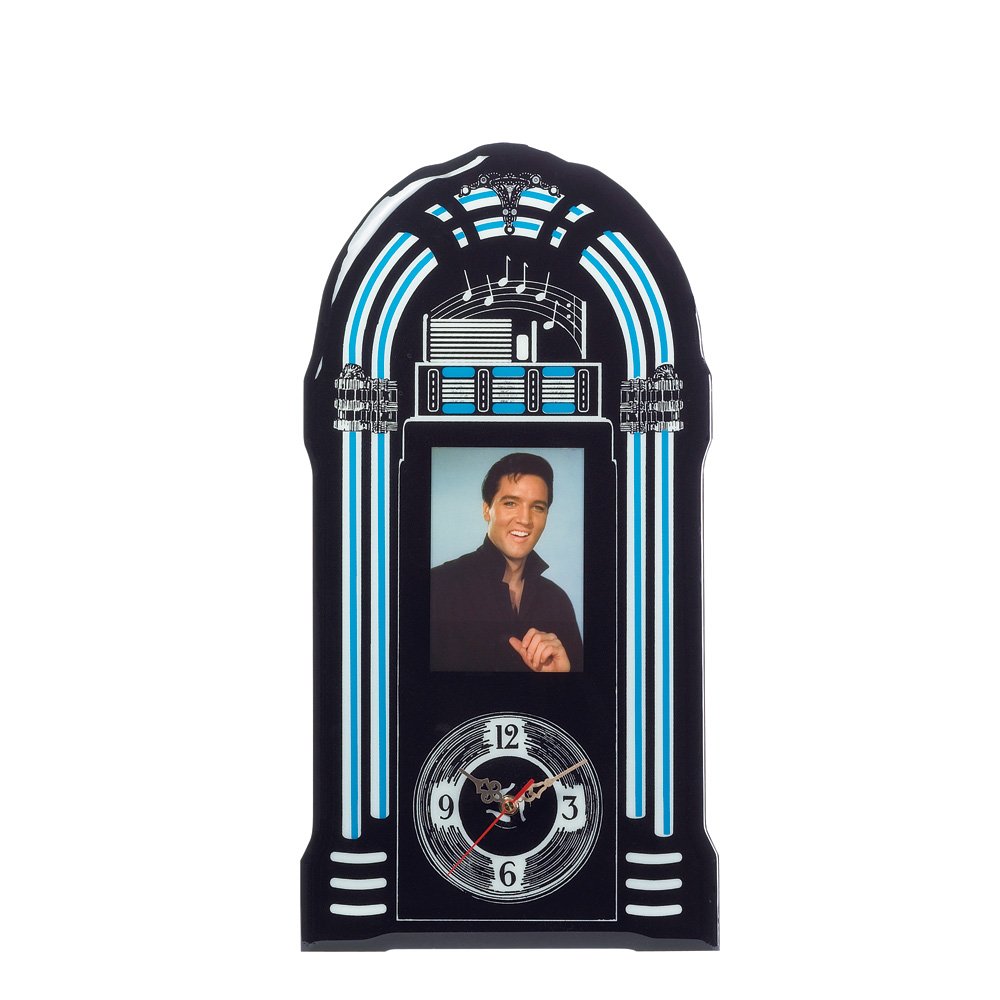 Elvis jukebox clock