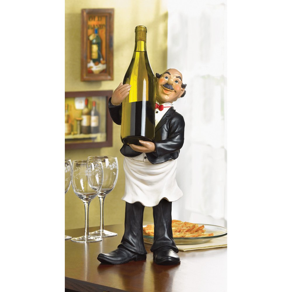 French waiter wine holder