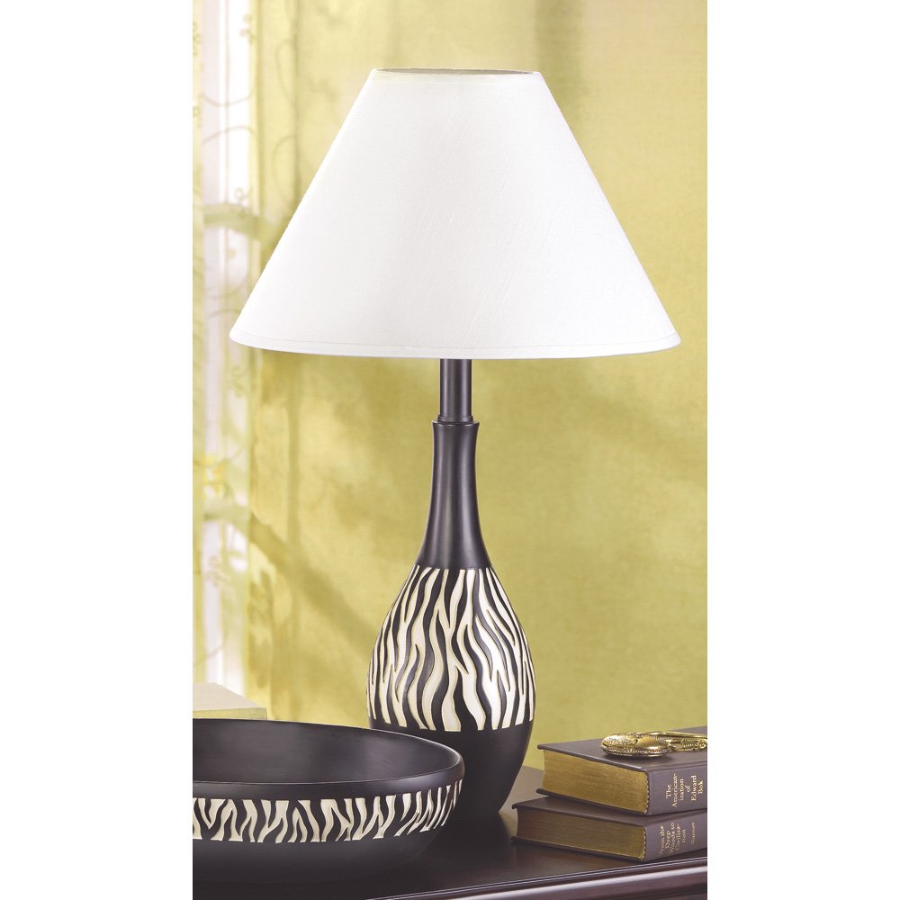Zebra lamp