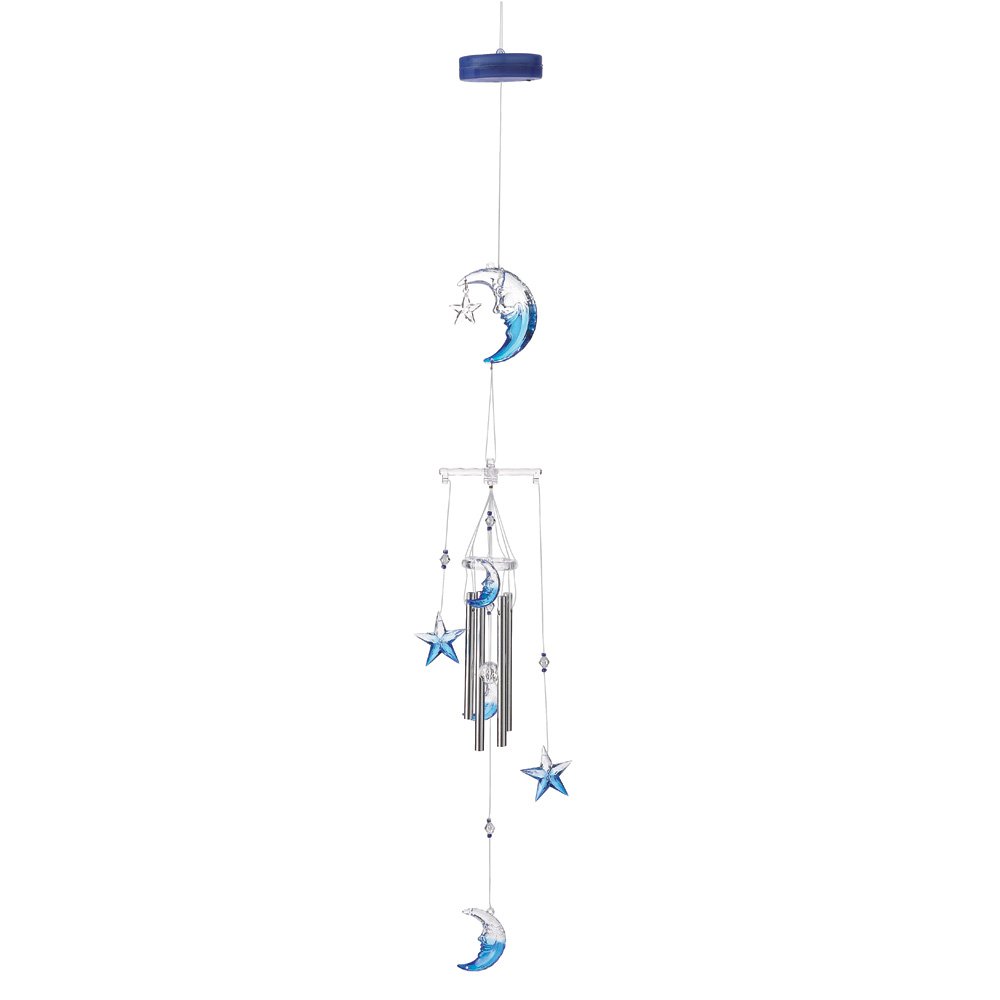 Light-up celestial windchime
