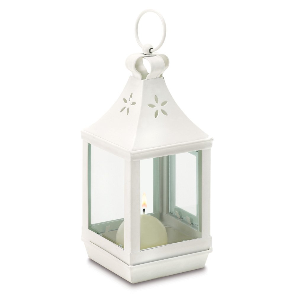 Mini cutwork garden lantern