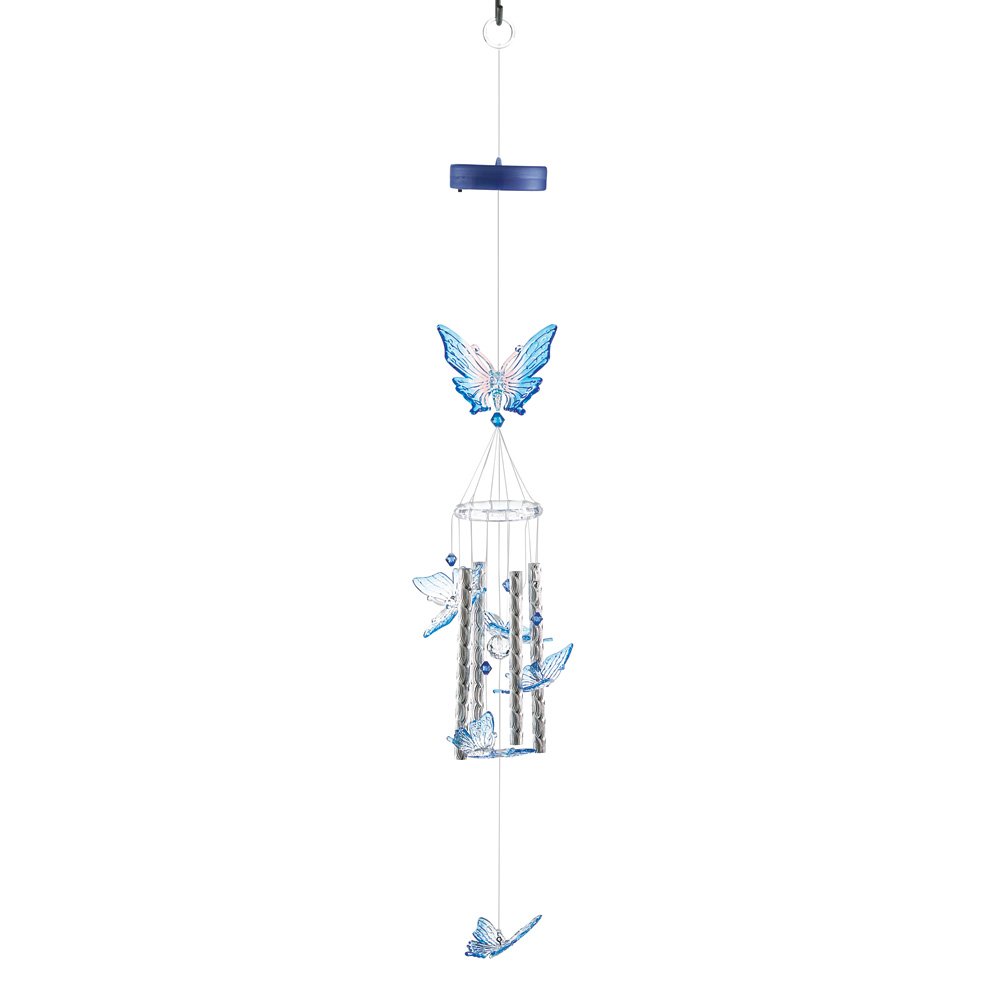 Color-change butterfly chime