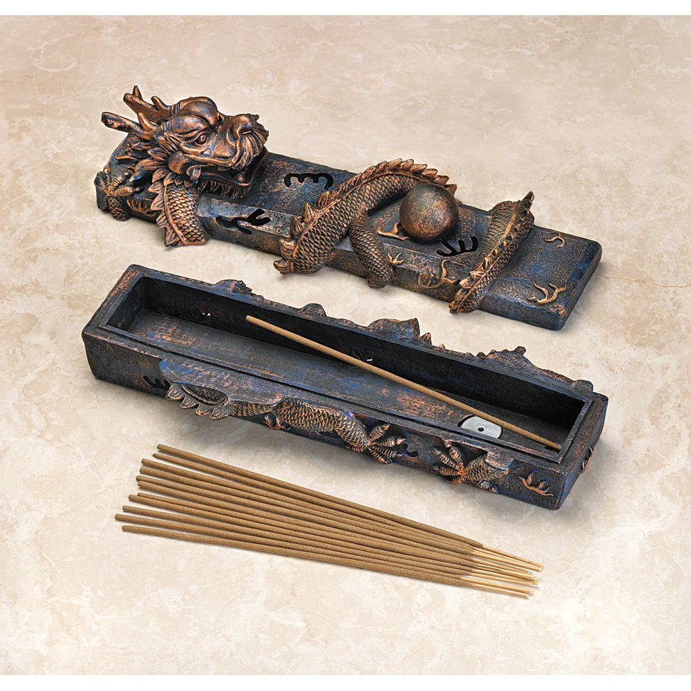 Dragon incense burner