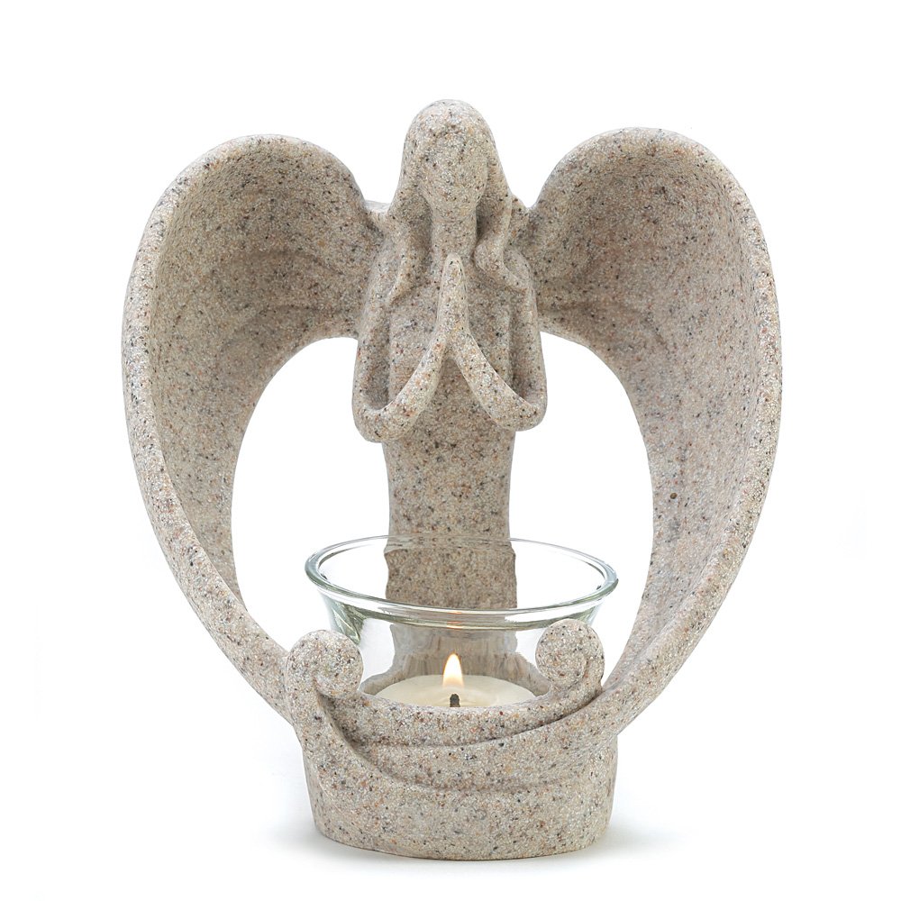 Desert angel candleholder