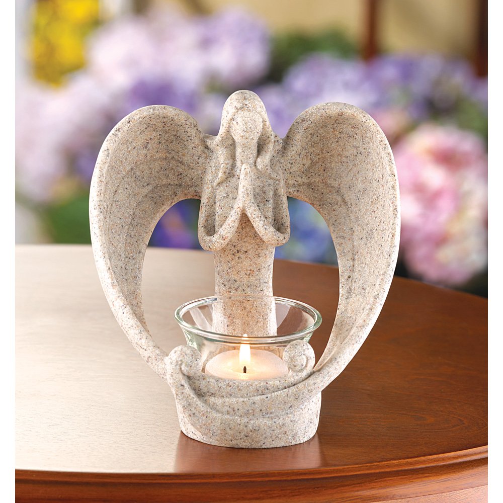 Desert angel candleholder