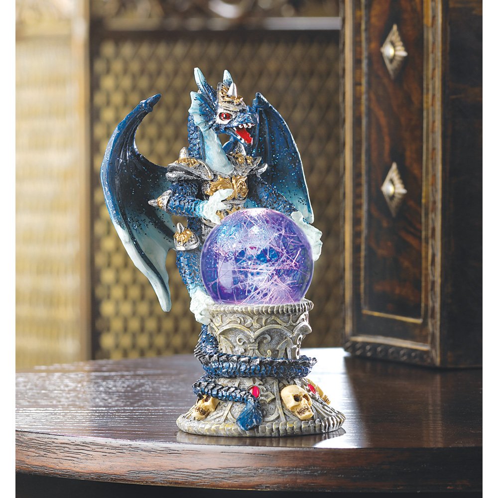 Color-change dragon figurine
